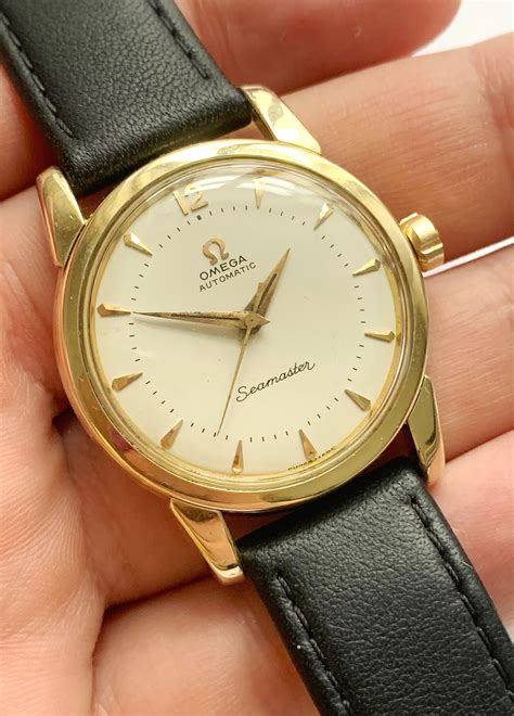 omega seamaster oro|omega seamaster gold vintage.